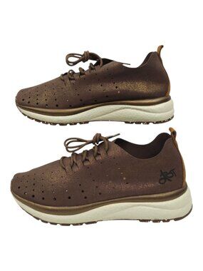 OTBT Alstead Chamois Perforated Suede Sneaker 9.5 Travel Lite Comfort Shoes